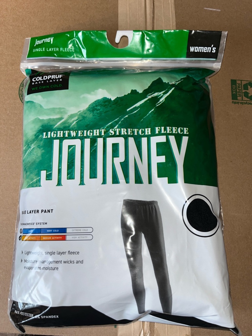 NWT Journey Lightweight Stretch Fleece Women's Joggers - Black